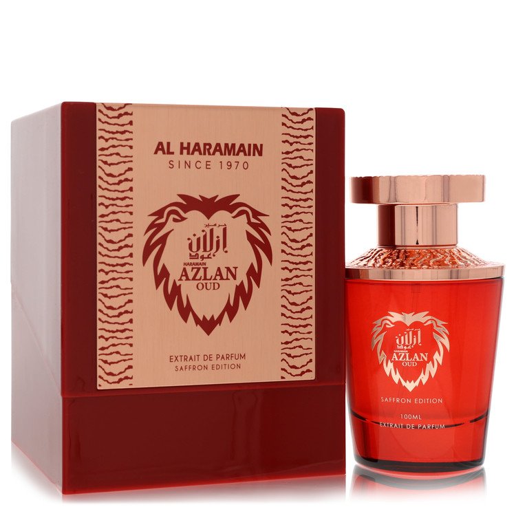Al Haramain Azlan Oud Saffron 3.33 oz Extrait De Parfum Spray For Women By Al Haramain