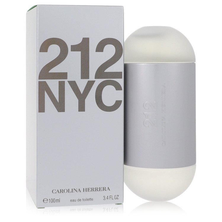 212 3.4 oz Eau De Toilette Spray (New Packaging) For Women By Carolina Herrera