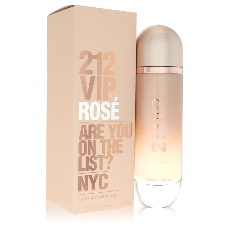 212 Vip Rose 4.2 oz Eau De Parfum Spray For Women By Carolina Herrera