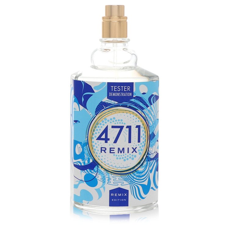 4711 Remix Sparkling Island 3.4 oz Eau De Cologne Spray (Unisex Tester) For Men By 4711