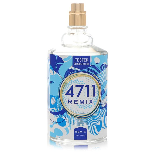 4711 Remix Sparkling Island 3.4 oz Eau De Cologne Spray (Unisex Tester) For Men By 4711