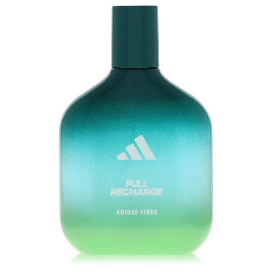 Adidas Vibes Full Recharge 3.3 oz Eau De Parfum Spray (Tester) For Men By Adidas