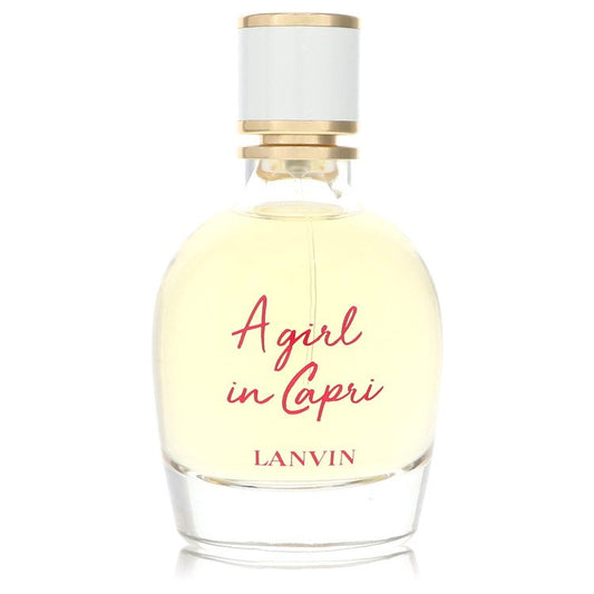 A Girl In Capri 3 oz Eau De Toilette Spray (Tester) For Women By Lanvin
