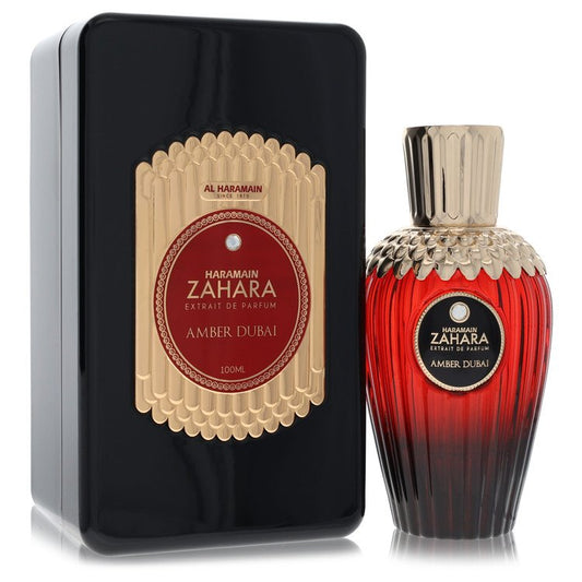Al Haramain Zahara Amber Dubai 3.33 oz Extrait De Parfum Spray For Men By Al Haramain