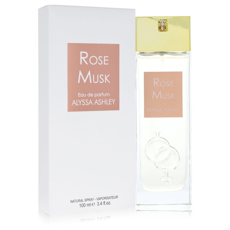 Alyssa Ashley Rose Musk 3.4 oz Eau De Parfum Spray For Women By Alyssa Ashley