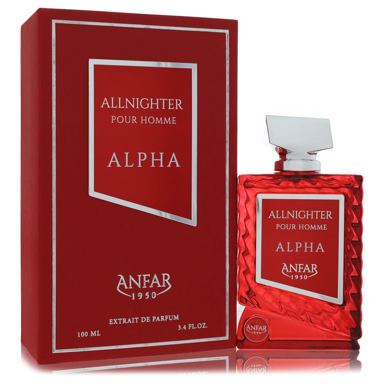 Anfar All Nighter Alpha 3.4 oz Extrait De Parfum Spray For Men By Anfar