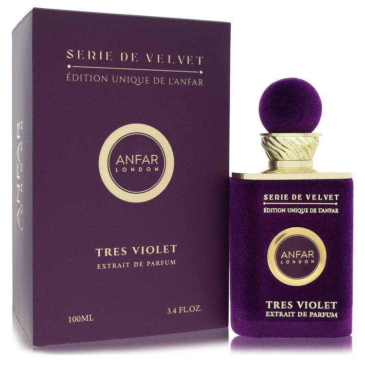 Anfar London Tres Violet 3.4 oz Extrait De Parfum Spray For Women By Anfar