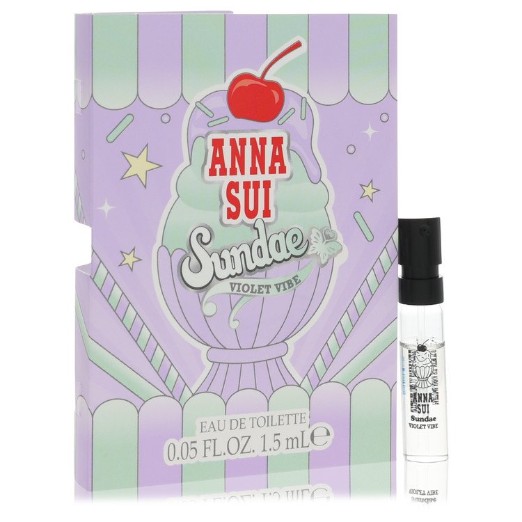 Anna Sui Sundae Violet Vibe 0.05 oz Vial (sample) For Women By Anna Sui
