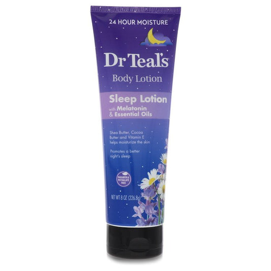Dr Teal's Sleep Lotion 8 oz Sleep Lotion with Melatonin & Essential Oils Promotes a better night's sleep For Women By Dr Teal's