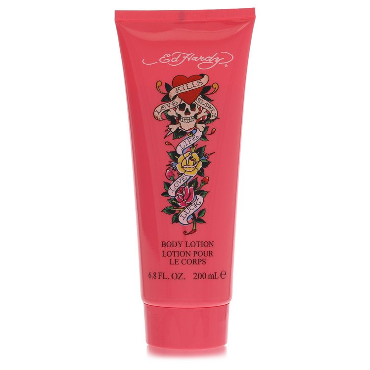 Ed Hardy 6.8 oz Body Lotion For Women By Christian Audigier