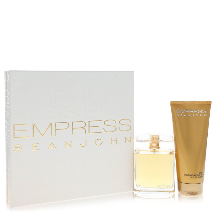 Empress Gift Set By Sean John 3.4 oz Eau De Parfum Spray + 6.7 oz Body Cream For Women By Sean John
