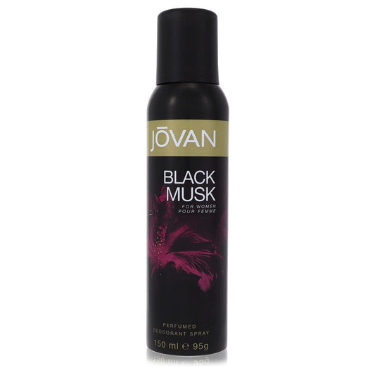 Jovan Black Musk 5 oz Deodorant Spray For Women By Jovan