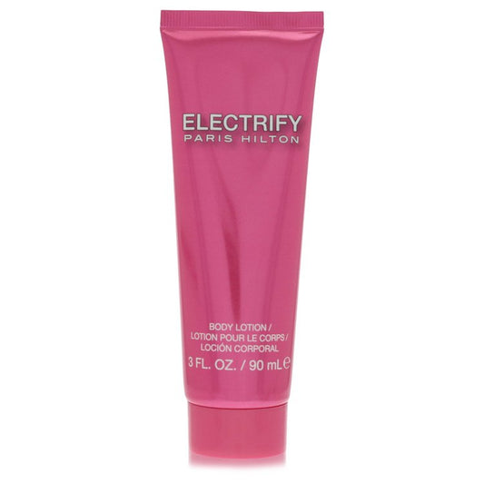 Paris Hilton Electrify 3 oz Body Lotion For Women By Paris Hilton