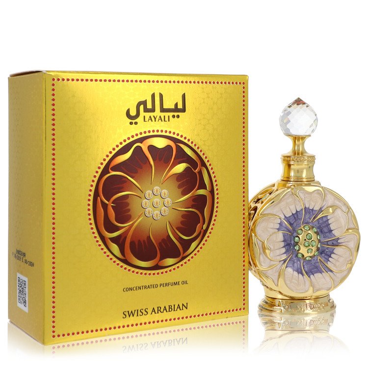 Swiss Arabian Layali 0.5 oz Concentrated Perfume Oil For Women By Swiss Arabian