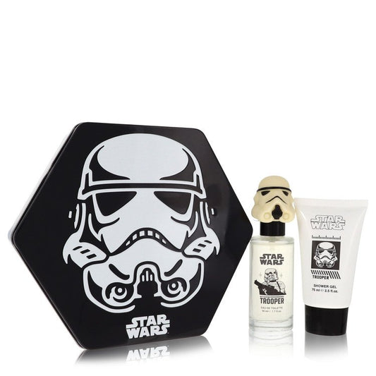 Star Wars Stormtrooper 3d Gift Set By Disney 1.7 oz Eau De Toilette Spray + 2.5 oz Shower Gel For Men By Disney